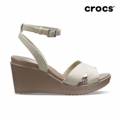 크록스공식 여성 LEIGH II CROSSSTRAP ANKL WDG W OTM 19SWCH204950 리뷰후기