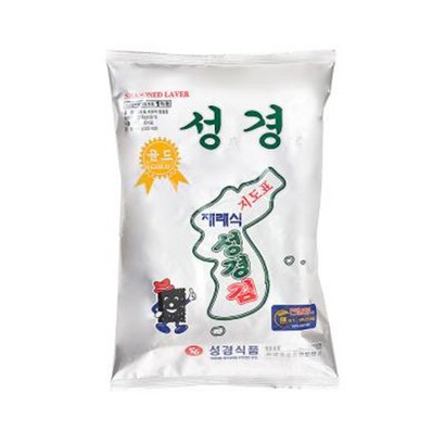 성경식품 지도표 재래식 성경김 골드재래대