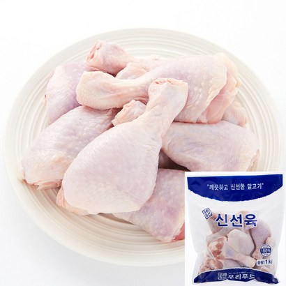 우리푸드 국내산 냉장 닭다리