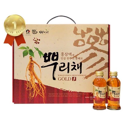 이비채 홍삼액에 인삼이 뿌리채 건강음료