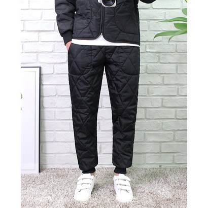 모니즈 솔리드 깔깔이 바지 ZKA005