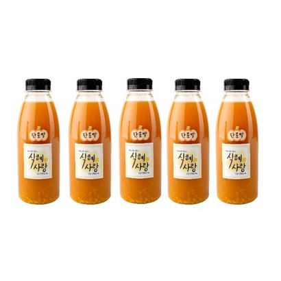 식혜사랑 단호박식혜450ml x 5병 리뷰 후기
