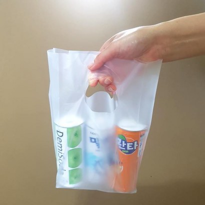 바이올키지 HD반투명링 쇼핑백 미니 100장