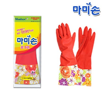 마미손 기모 고무장갑 대형