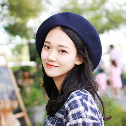 이스트무브 베레모 빅 라운드 울 빵모자 가을 겨울 여성 빅파이 - 주문시 색상이름 확인필수!!