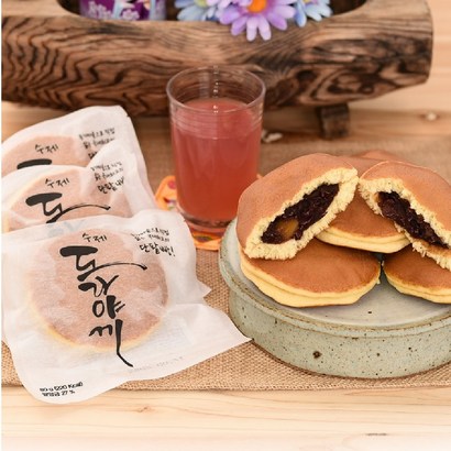 만나 국민간식 수제 단팥빵 도라야끼 NEW 25봉 리뷰후기