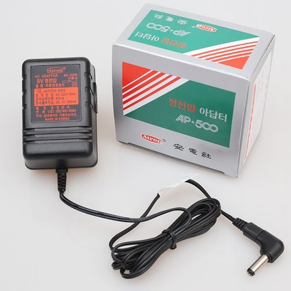 안전사 9V A 정전압 어댑터 AK-2209