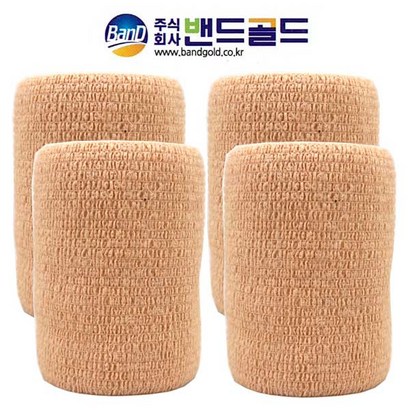 밴드골드 자가 점착 붕대 코바 3인치 압박붕대 탄력붕대