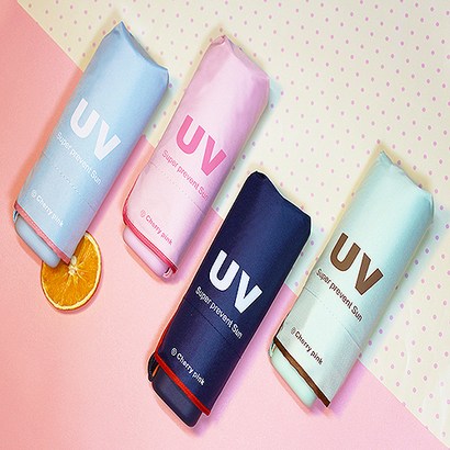 네츄럴데이 칼라 UV5단우산 미니 UV차단 양산겸용 5단우산 리뷰후기