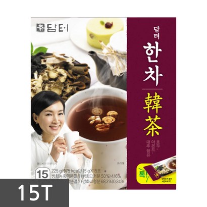 담터 한차 15T 미니/전통차/두아몬드대추함유
