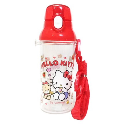 스케이터 헬로키티 쿠키 원터치 클리어보틀, 혼합 색상, 480ml