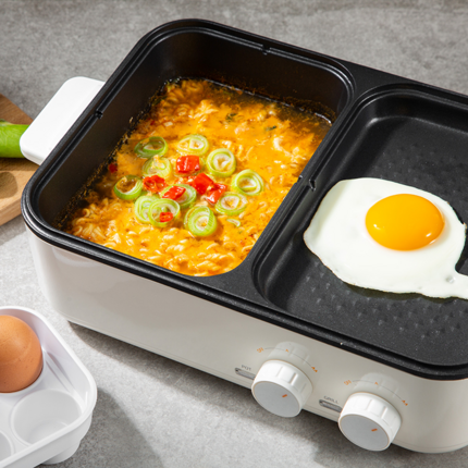 홈플래닛 반반 멀티 전기그릴, HY-6106C