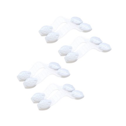 아가드 무당벌레 안전 잠금이 2p, 화이트, 4세트