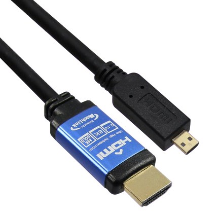 마하링크 Ultra HDMI TO MICRO HDMI Ver2.1 8K케이블 ML-HC8050, 1개, 5m