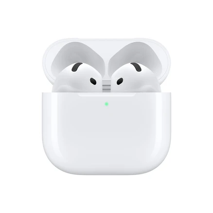 Apple 2024 에어팟 4세대 액티브 노이즈 캔슬링 블루투스 이어폰, MXP93KH/A, 화이트