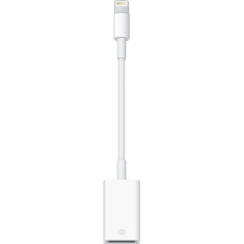 Apple 정품 라이트닝 USB 카메라 어댑터 MD821FE/A, 1개