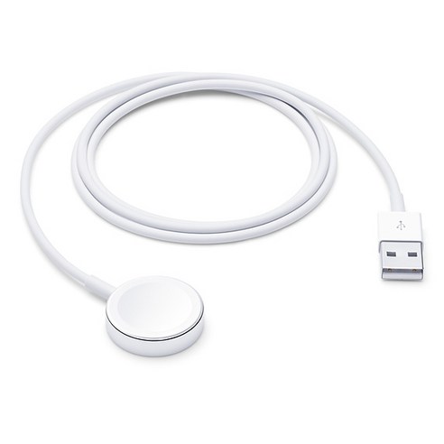 Apple 정품 애플워치 마그네틱 충전 케이블 1m MX2E2KH/A, 단일 색상, 1개
