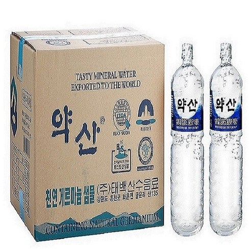 18L 2박스1박스 약산 게르마늄생수 약산생수 약산샘물 약산수 목넘김이 좋은 물 리뷰후기