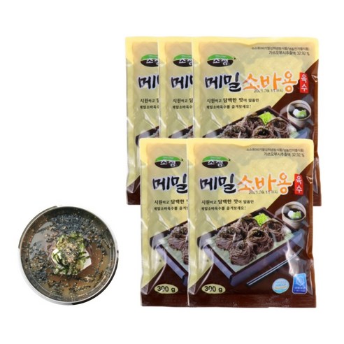 초정 소바육수 리뷰후기