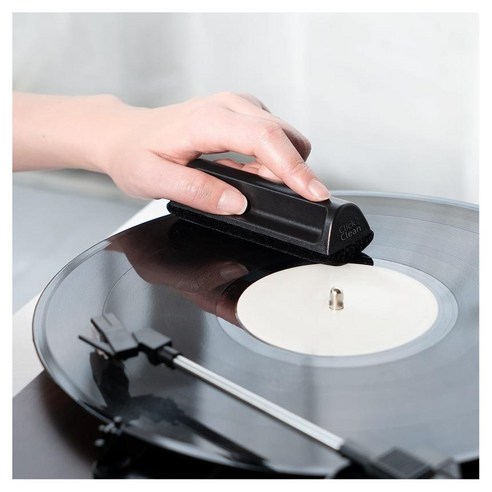 클릭 클린 Lp 클리너 판청소 비닐 레코드 브러시 정전기 Click Clean Vinyl Record C V8