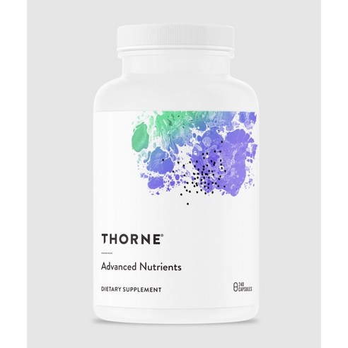 쏜리서치 멀티비타민 미네랄 영양제 240정 / Thorne Research Advanced Nutrients 240 Casues 리뷰후기