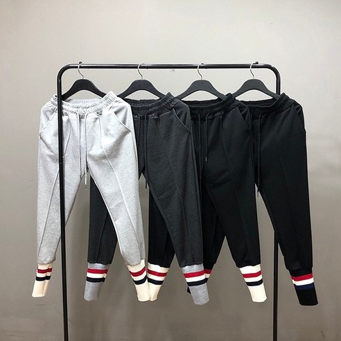 맨스토리 남자 레어 피스 톰 시보리 트레이닝 조거팬츠 리뷰 후기