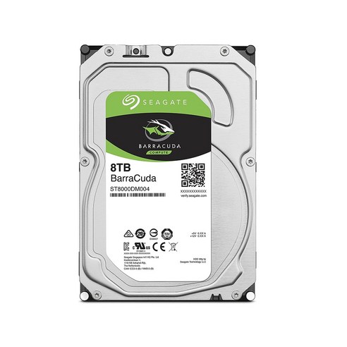 씨게이트 바라쿠다 하드디스크 BarraCuda 4TB/6TB/8TB HDD 4테라/6테라/8테라 ST8000DM004 리뷰후기
