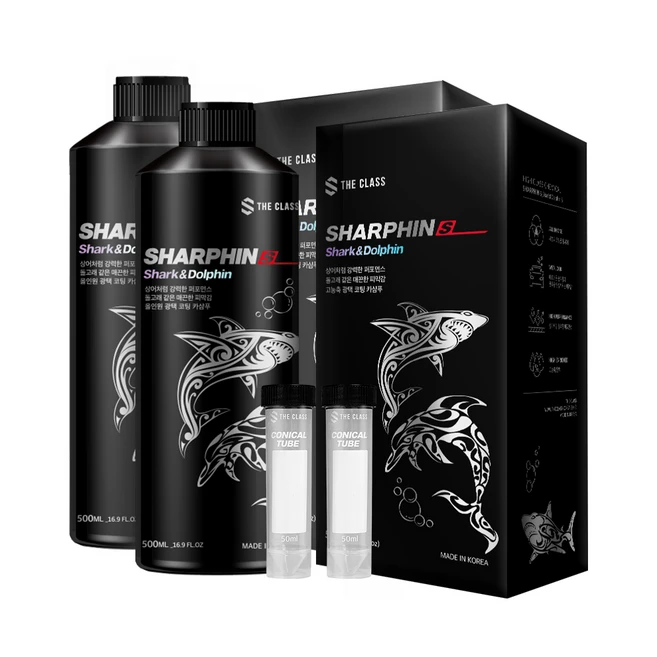 더클래스 샤핀S 고농축 올인원 광택 코팅 카샴푸, 2개, 500ml