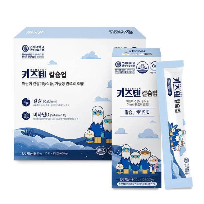 키즈텐 칼슘업 스틱 젤리, 600g, 1개