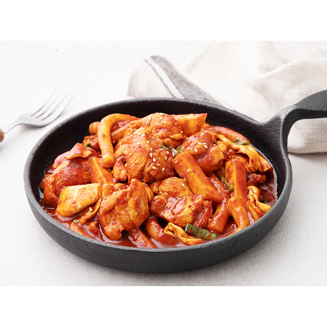 바른식 춘천식 닭갈비 떡볶이 2인분 (냉동), 950g, 1개