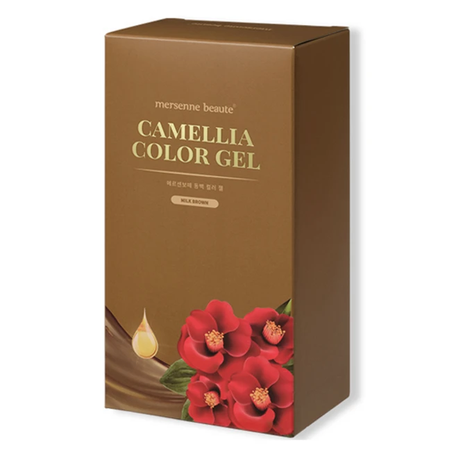 메르센보떼 동백 염색약 140ml, 1개, 밀크브라운