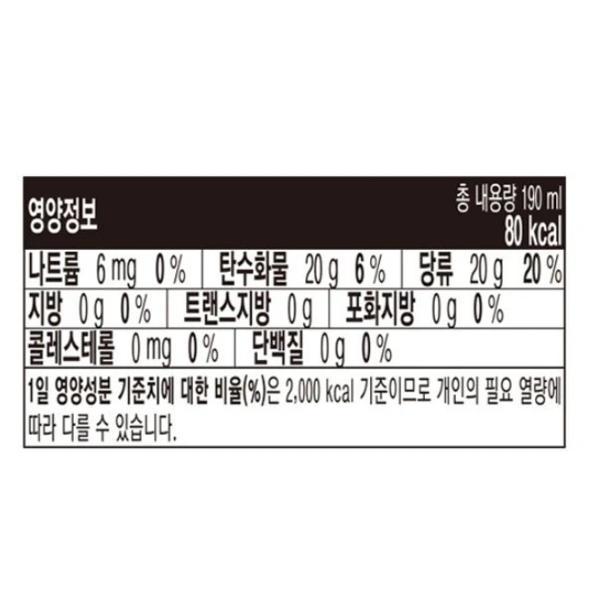 코카콜라, 190ml, 30개