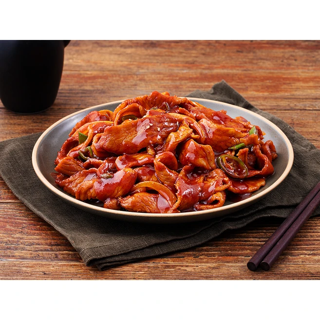 맛있는 녀석들 제주 흑돼지 두루치기 (냉동), 500g, 2개
