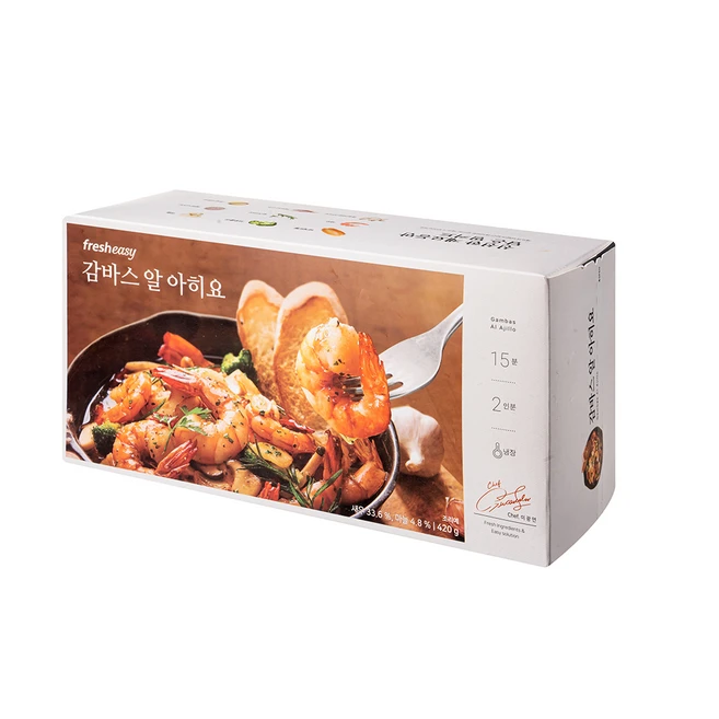 프레시지 감바스 알 아히요 2인분, 420g, 1개