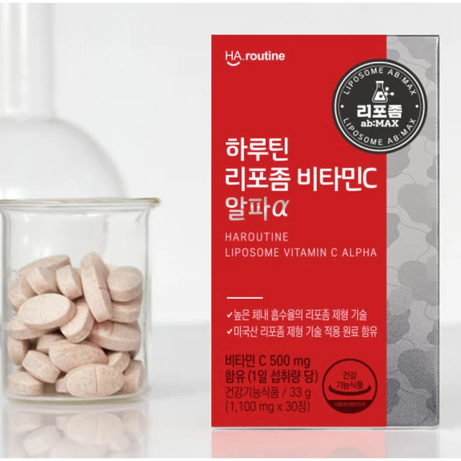 하루틴 리포좀 비타민C 알파, 30정, 3개