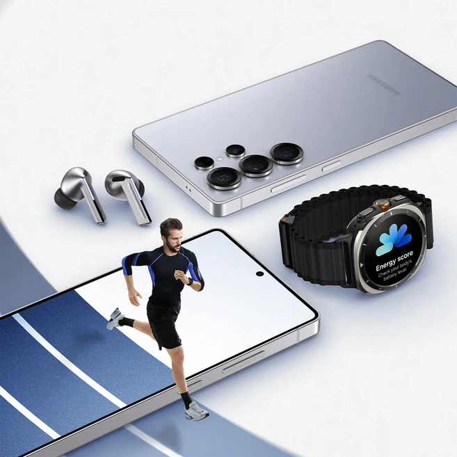 [256GB → 512GB 업그레이드] 갤럭시 S25 Ultra 자급제 SM-S938N, 티타늄 블랙, 256GB