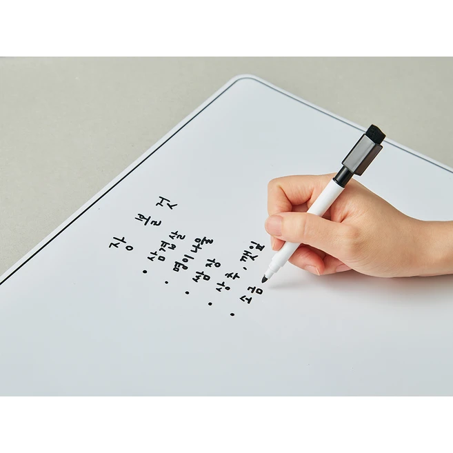 코멧 고무자석 화이트보드 + 마카팬