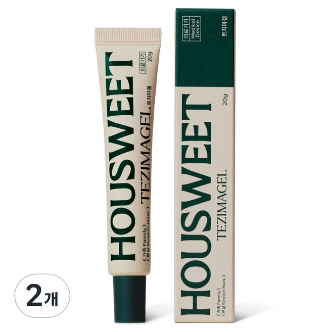 하우스윗 트지마겔 튼살 흉터관리 의료기기, 2개