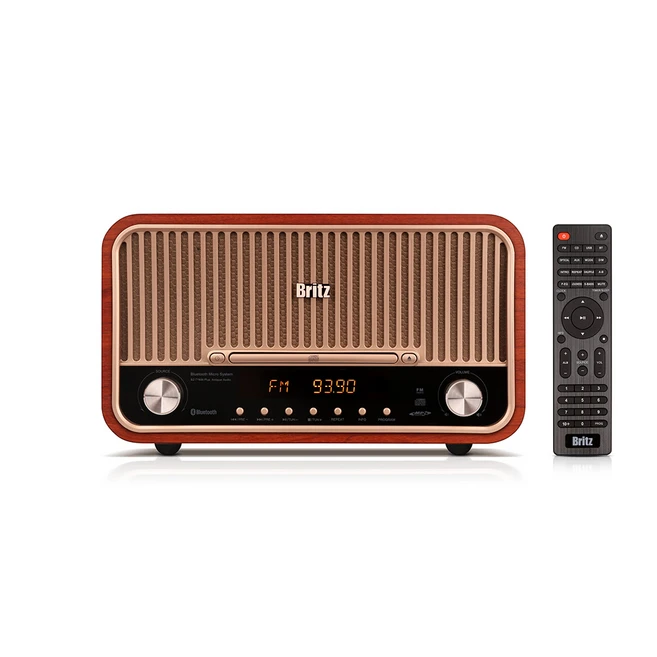 브리츠 블루투스 오디오 CD플레이어, 혼합색상, BZ-T7800 Plus