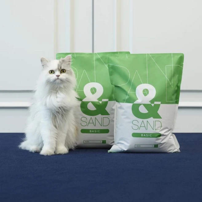 앤샌드 고양이모래 벤토나이트 베이직 6kg 1+1 먼지없는 벤토모래, 베이직 6kg x 2봉, 2개