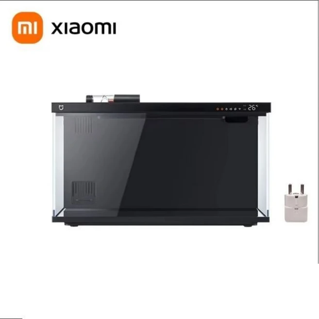 샤오미 미지아 스마트 어항 MYG100 앱 연동 모바일 제어 원격 수유 조명 시스템 라이트 수족관, Add EU adapter, 1개