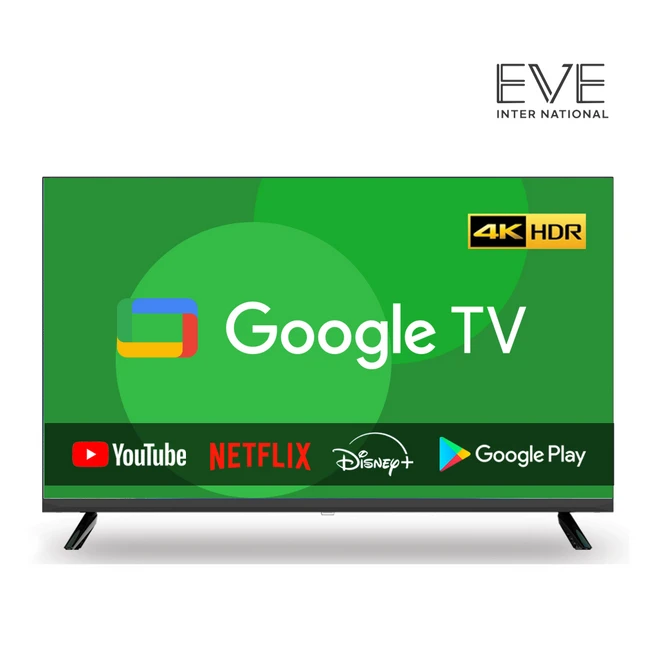 이브이 65인치 165cm UHD 스마트 구글TV 기사방문 스탠드 무료설치, 기사방문 스탠드 설치