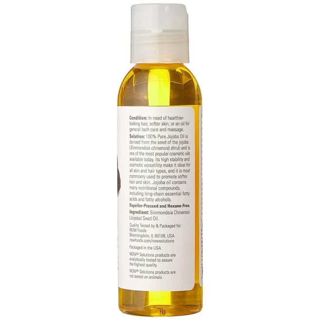 나우푸드 호호바 오일 퓨어 모이스처라이징, 118ml, 1개