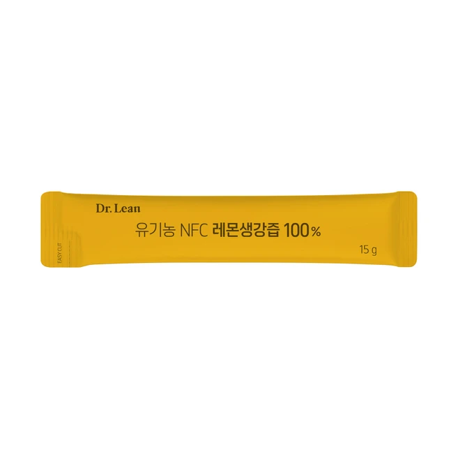 [공식] 닥터린 유기농 NFC 레몬생강즙 100%, 2개, 210g