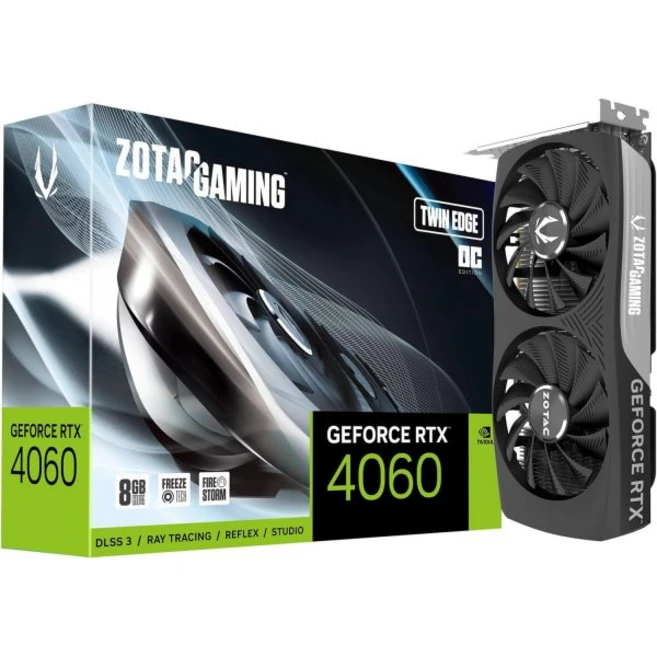 ZOTAC 게임 GForce RTX 4060 TwinEdge 8GB 1054558, 1개