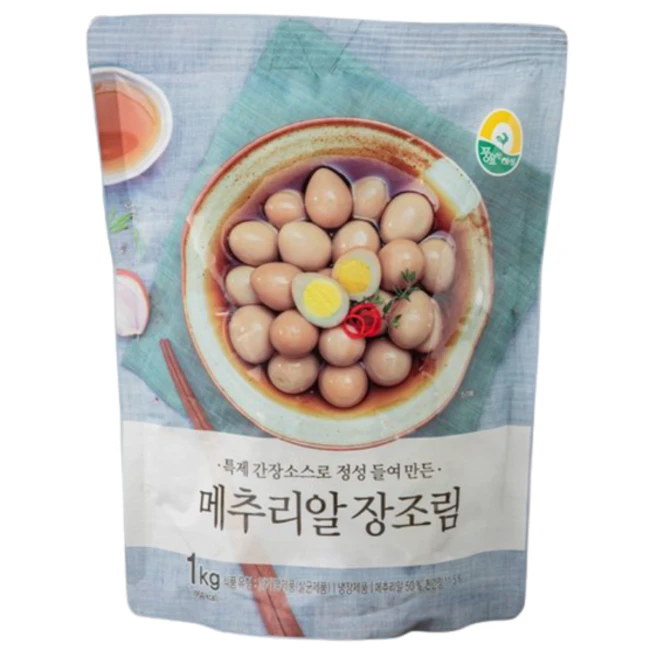 트레이더스 풍림푸드 메추리알 장조림 1KG 아이스박스포장, 1개