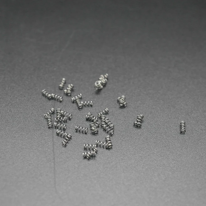 스텐 압축스프링 선경0.3mm 외경1.8mm 길이3.8mm 1EA, 1개