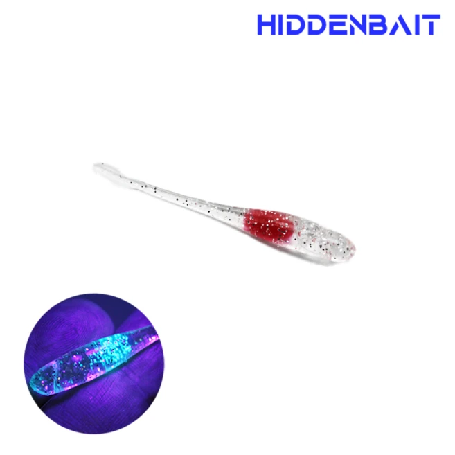 히든베이트 레아 아징루어 볼락웜 전갱이웜, #06 RED EGG, 10개, 1g