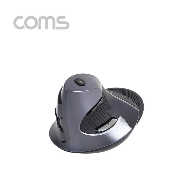 Coms 무선 버티컬 마우스 2.4Ghz DPI 변경 DX756