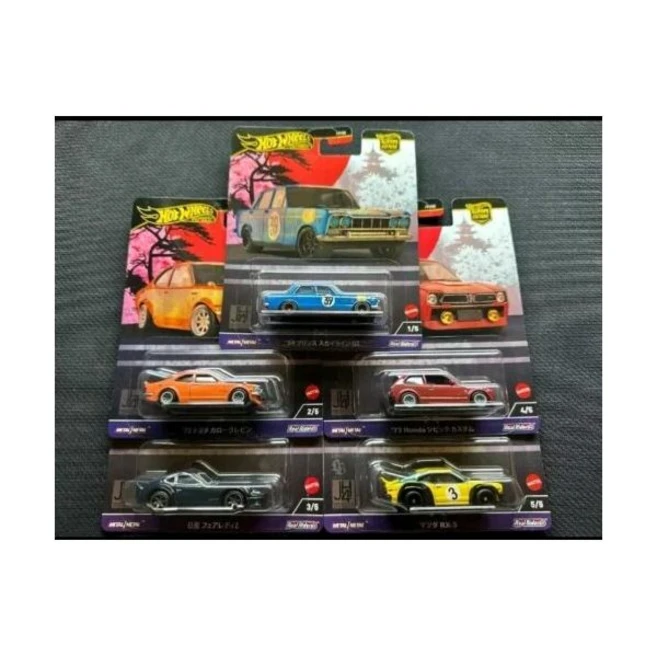2024 핫휠 - 프리미엄 카 컬처 Japan Historics 4 5개 세트, 2024 핫휠 - 프리미엄 카 컬처 Japan Hist, 1개